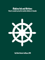 Making Ink and Airtime Book by Mark Hunter LaVigne